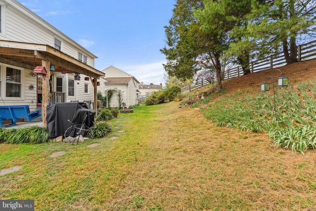 view of yard