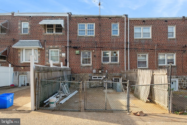 view of rear view of property