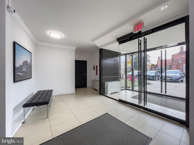 view of building lobby