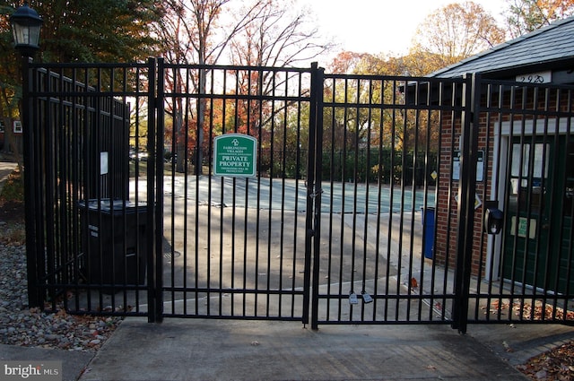 view of gate