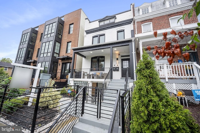 view of townhome / multi-family property