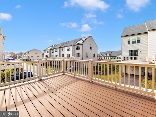 view of deck