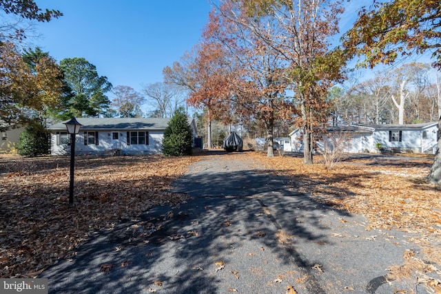 view of ranch-style home