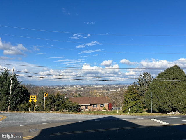 view of road