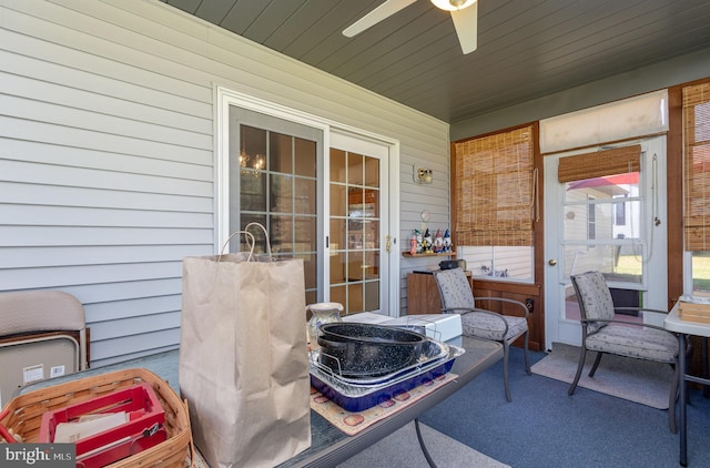 view of patio / terrace with covered porch