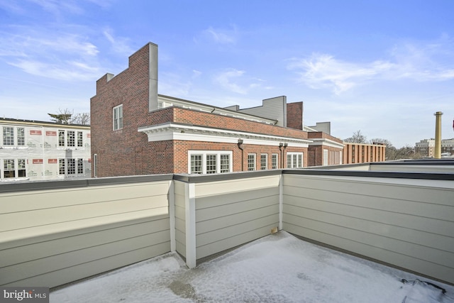 view of patio / terrace featuring a balcony