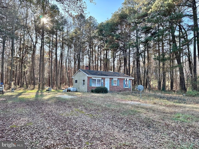 view of ranch-style house