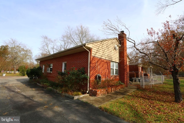 view of side of home