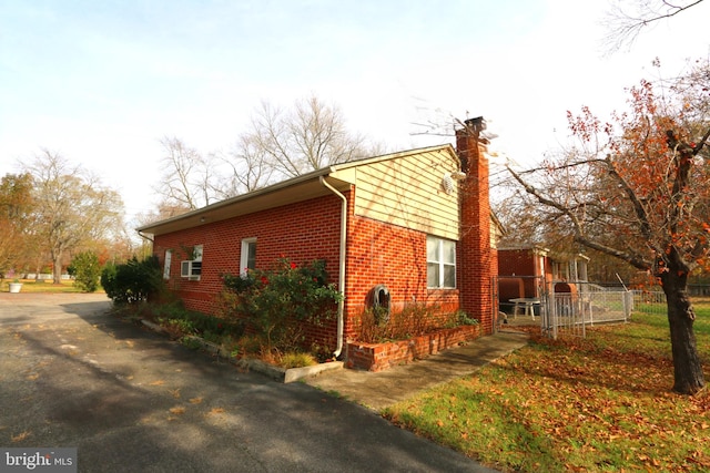 view of property exterior