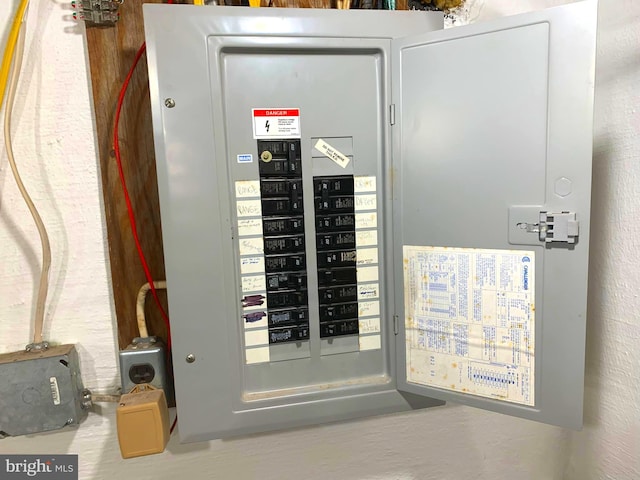 utilities with electric panel