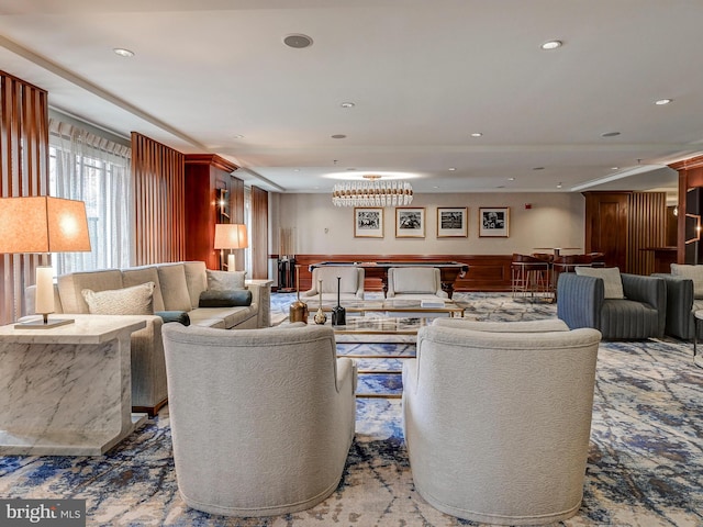 801 Key Hwy Unit 323, Baltimore, MD 21230 - living room with recessed lighting