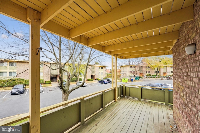 view of deck