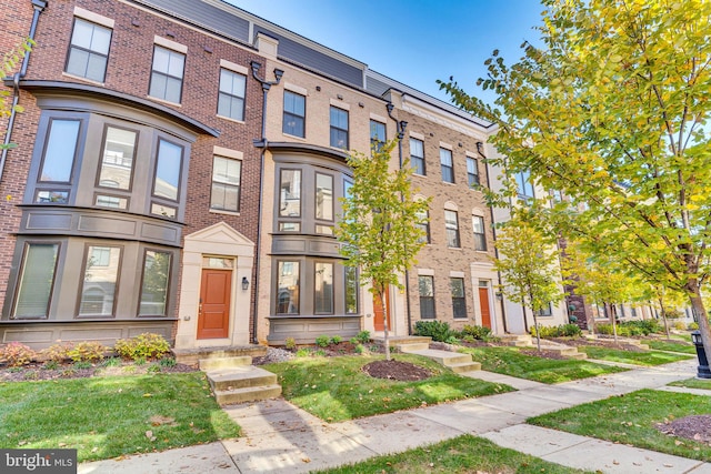 view of townhome / multi-family property