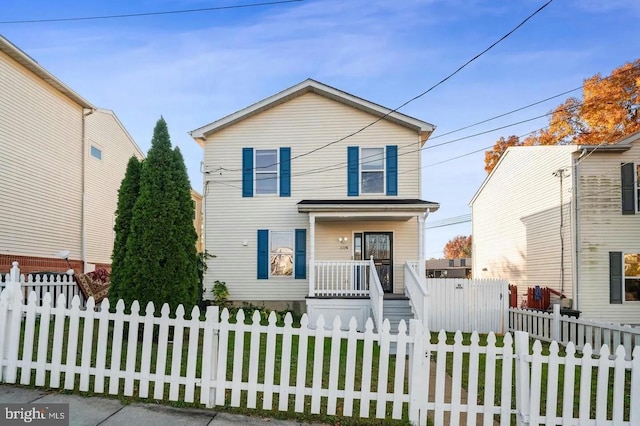 front of property with covered porch