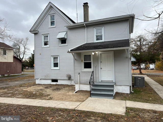 view of rear view of house