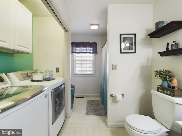 laundry room with washing machine and clothes dryer