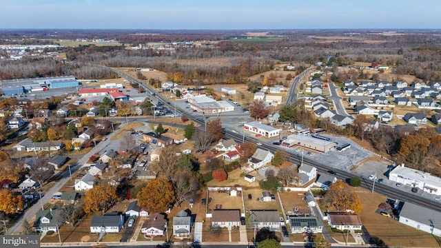 aerial view