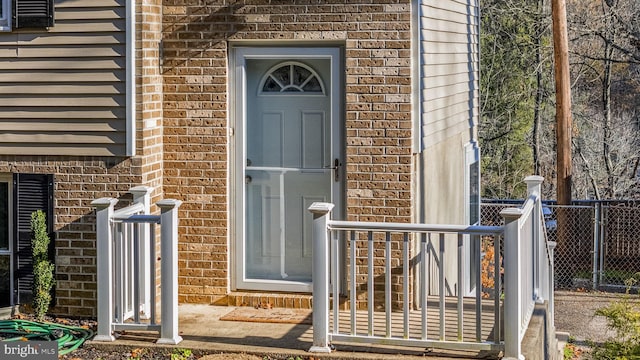 view of property entrance