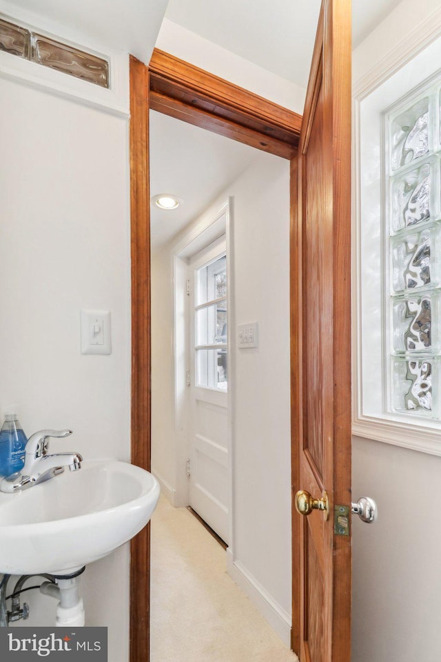 bathroom with sink