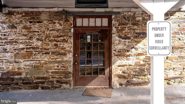 view of property entrance