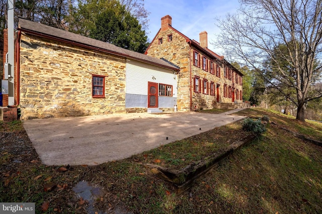 view of side of home