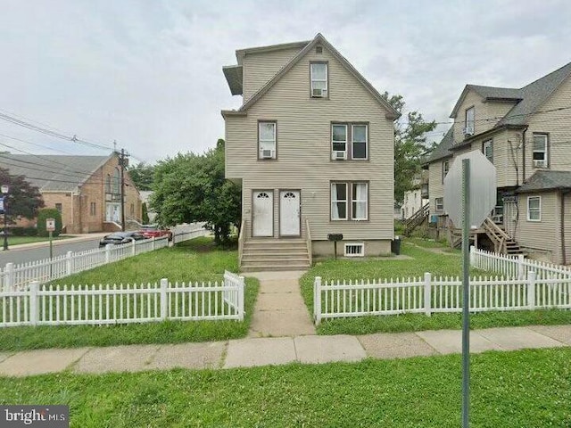 157 Cooper Ave, Oaklyn, NJ 08107 - view of front of property featuring a fenced front yard