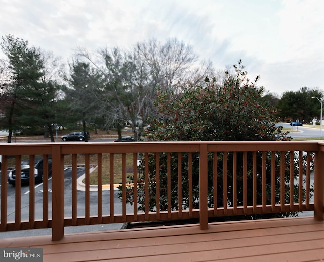 view of deck