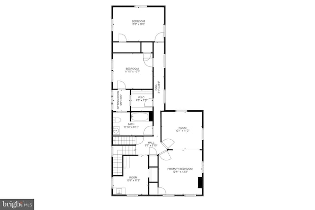 1411 W St, Annapolis, MD 21401 - home floor plan