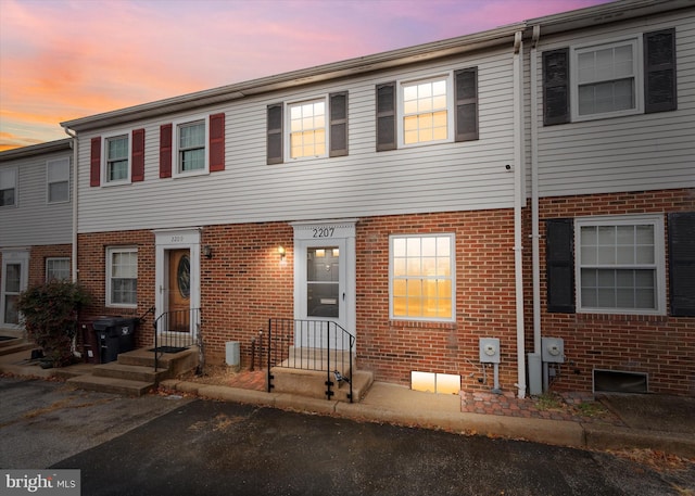 view of townhome / multi-family property