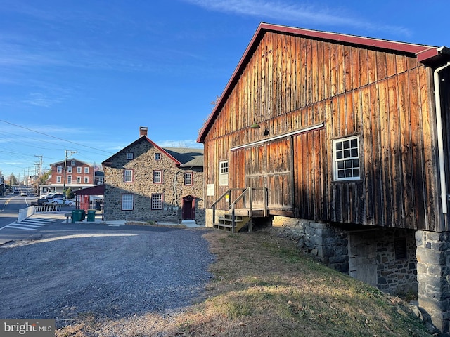 view of side of home