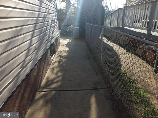 view of property exterior with cooling unit