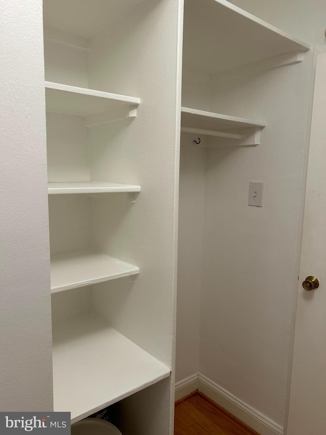 view of closet