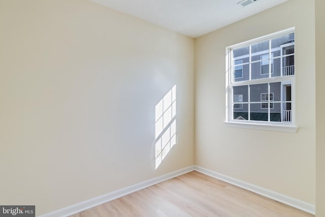 45512 Westmeath Unit B21, Great Mills, MD 20634 - spare room featuring baseboards and wood finished floors