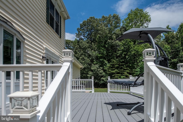 view of deck