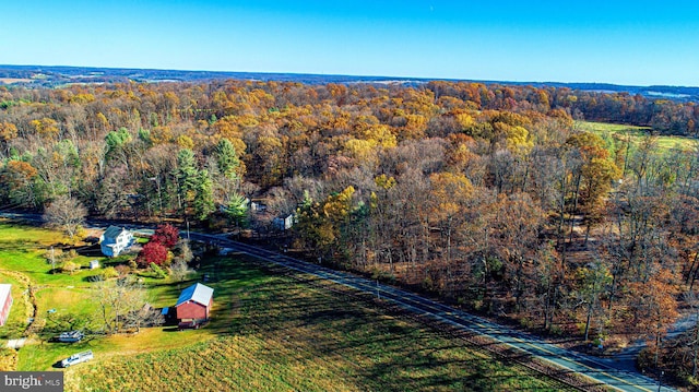759 Glenville Rd, Glenville, PA 17329 - bird's eye view of a heavily wooded area