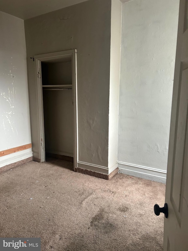 1907 Page St, Philadelphia, PA 19121 - unfurnished bedroom featuring carpet flooring, baseboards, and a closet