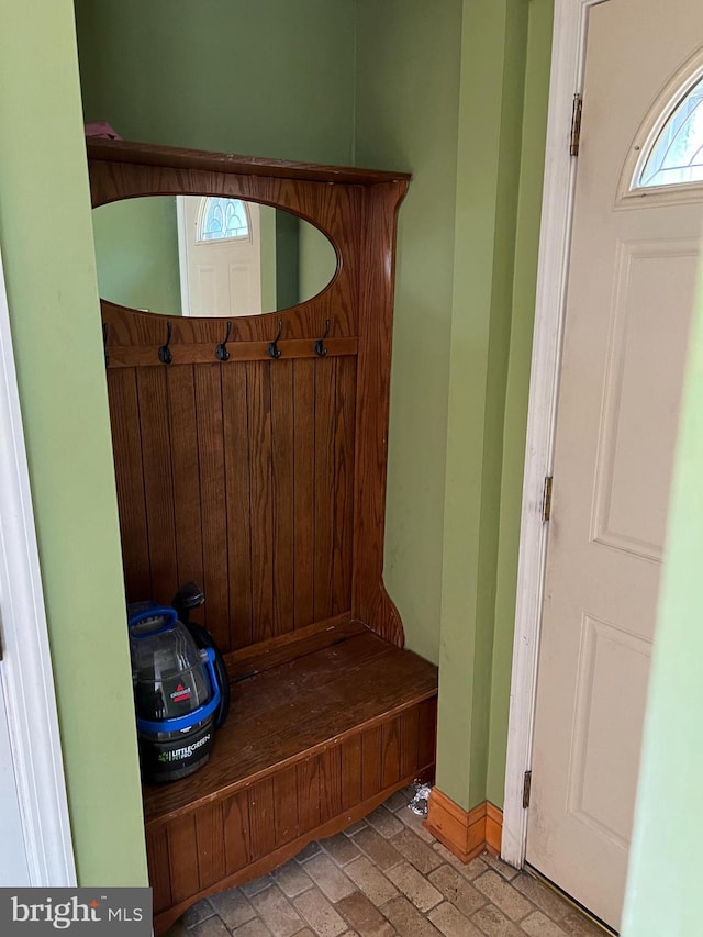 view of mudroom