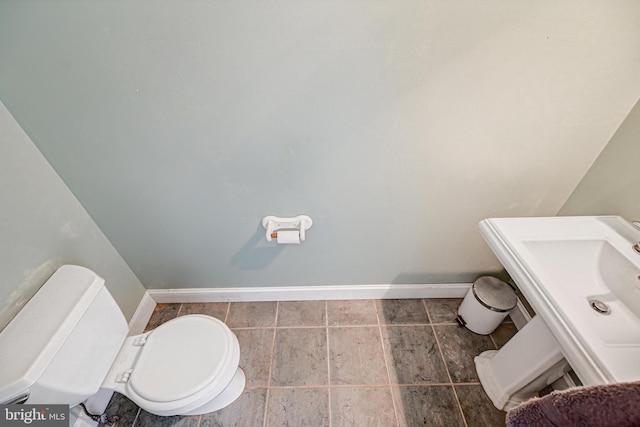 bathroom with toilet