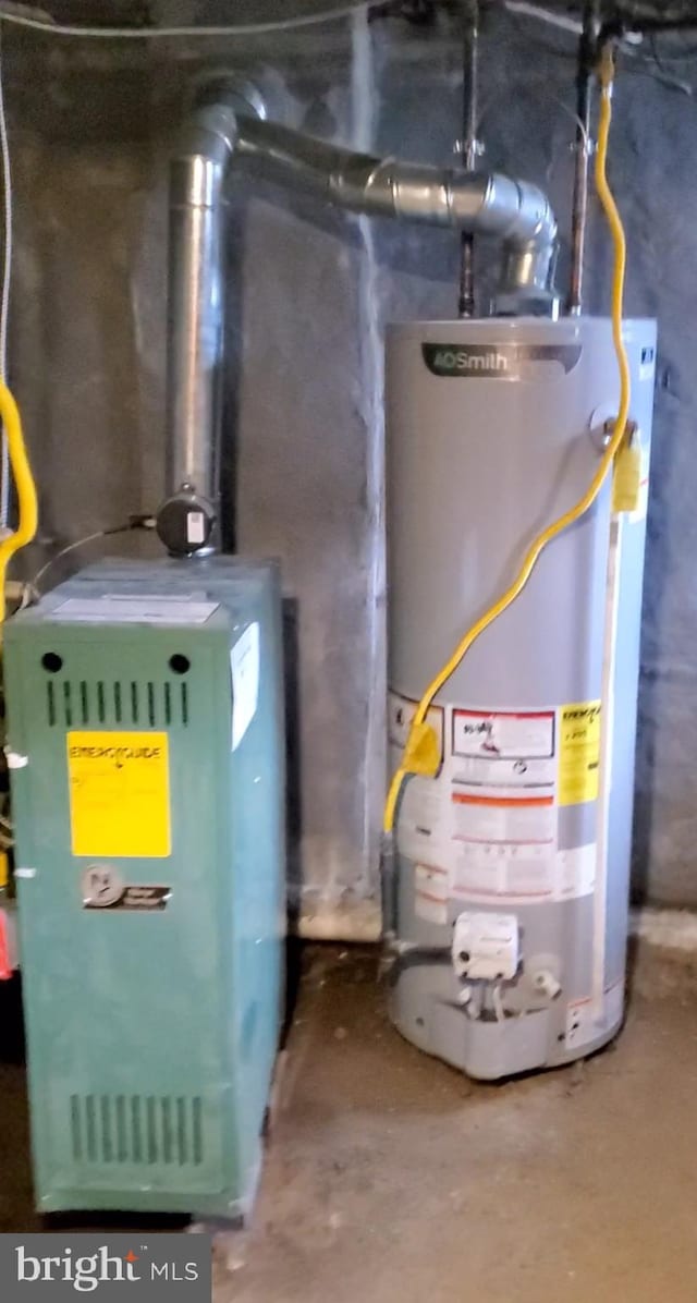 utilities featuring water heater