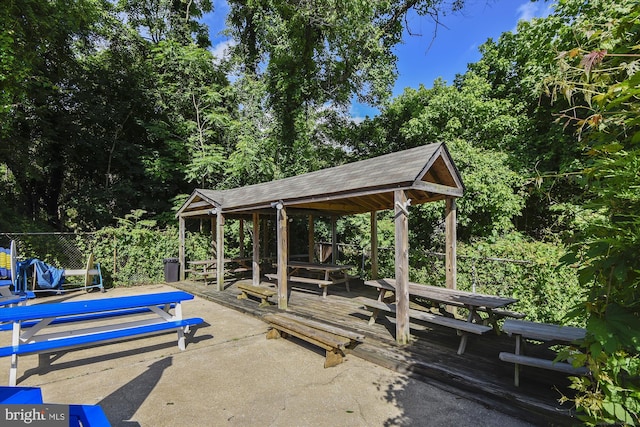 surrounding community featuring a gazebo