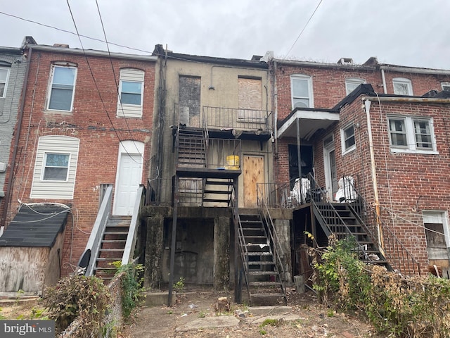 view of rear view of house