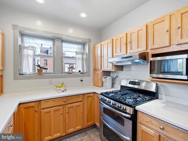 kitchen featuring stainless steel appliances