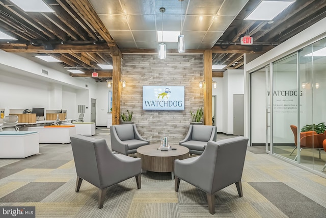 view of community lobby