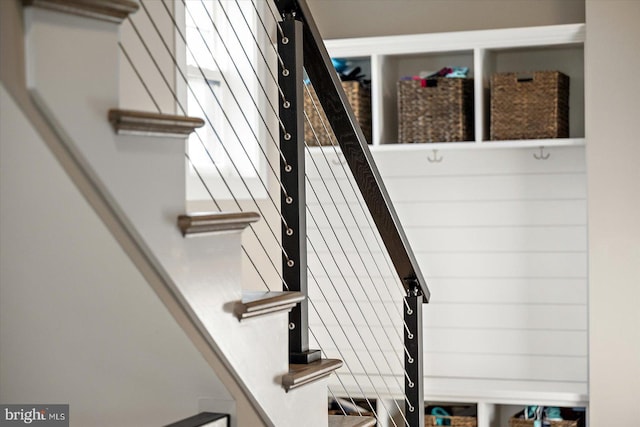 view of mudroom