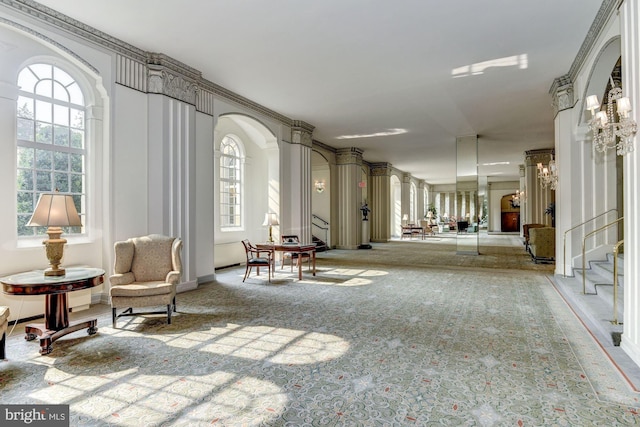 view of common area