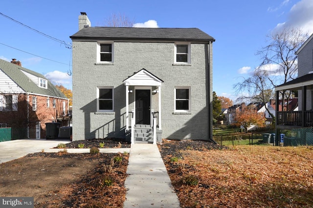 view of front of house