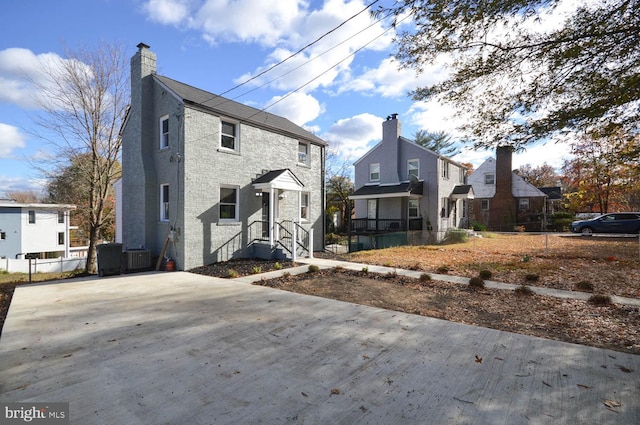 view of rear view of house