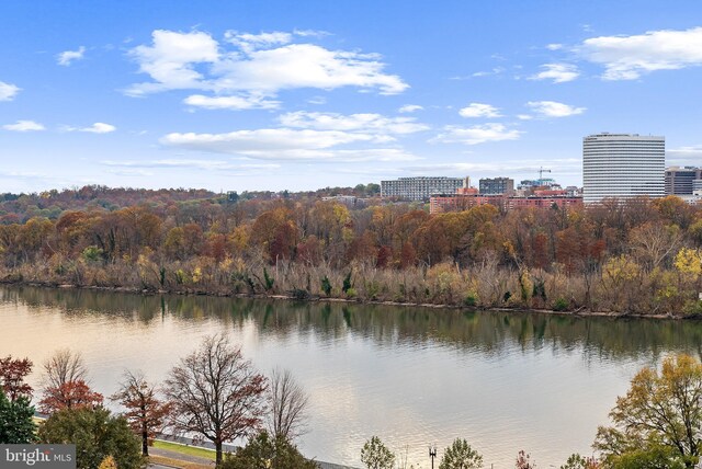 2510 Virginia Ave NW Unit 1104-N, Washington, DC 20037 - water view with nearby urban area