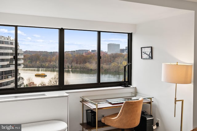 2510 Virginia Ave NW Unit 1104-N, Washington, DC 20037 - office with healthy amount of natural light and a view of city