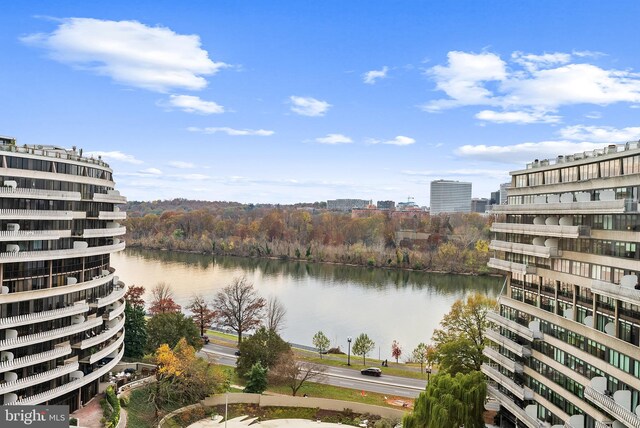 2510 Virginia Ave NW Unit 1104-N, Washington, DC 20037 - water view featuring nearby urban area